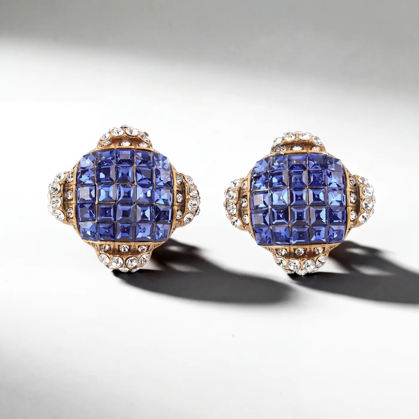 Blue Sapphire Earrings