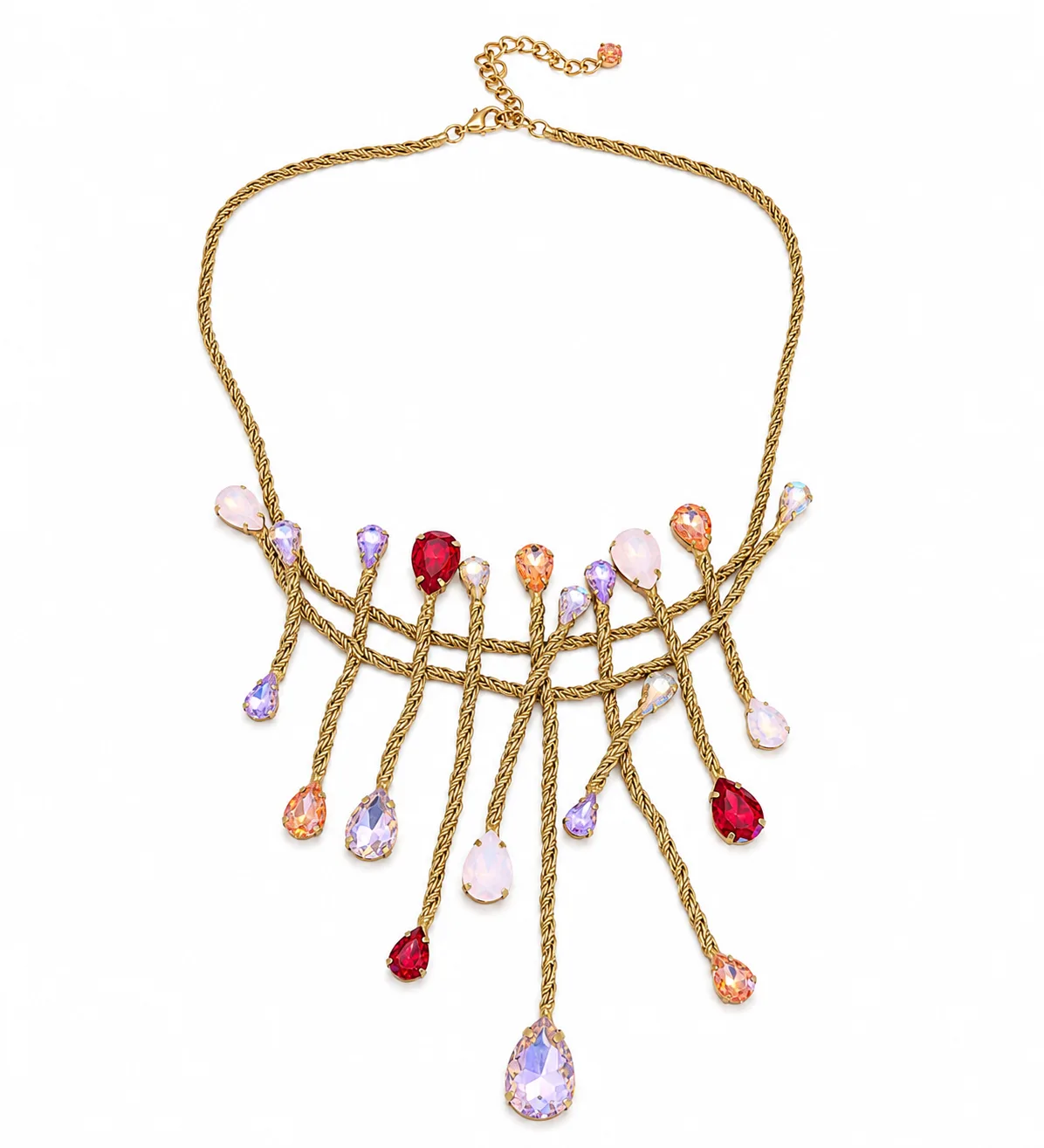 Boho Charm Cascade Necklace
