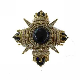 Ornate Cross Brooch