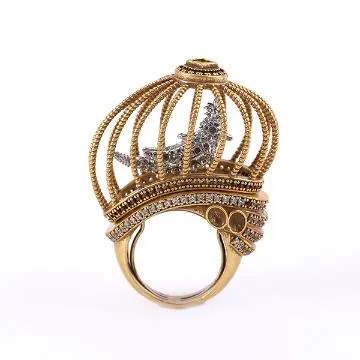 Crown Cage Ring