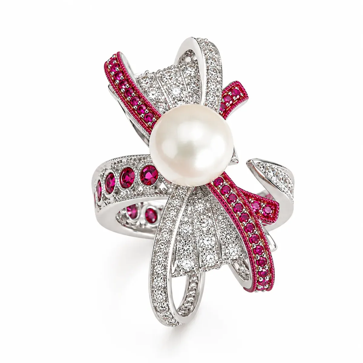 Pearl Bow Ring